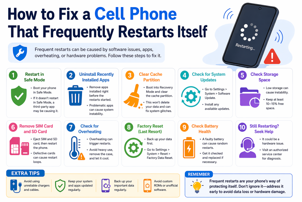Phones That Frequently Restart Themselves Let’s Fix It