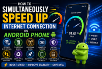 How to Simultaneously Speed Up Internet Connection on Android Phone
