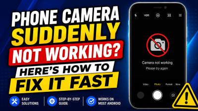 Phone Camera Suddenly Not Working? Here’s How to Fix It Fast